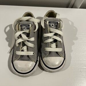Toddler Grey Chuck Taylor All Star Converse Sneakers